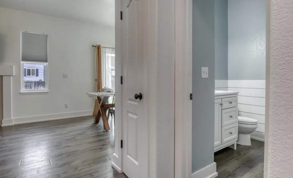 Main bathroom exterior view